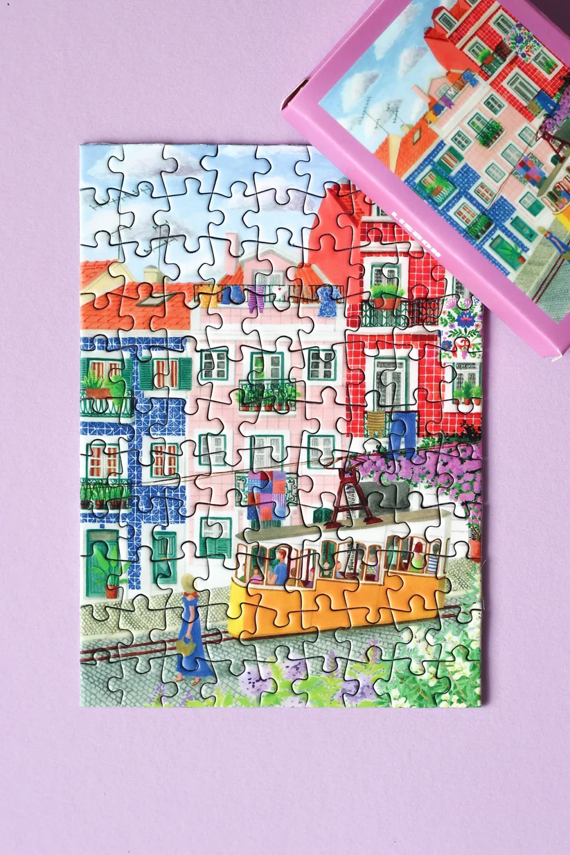 Piecely Lisbon Mini Puzzle, 99 Pieces - Image 3