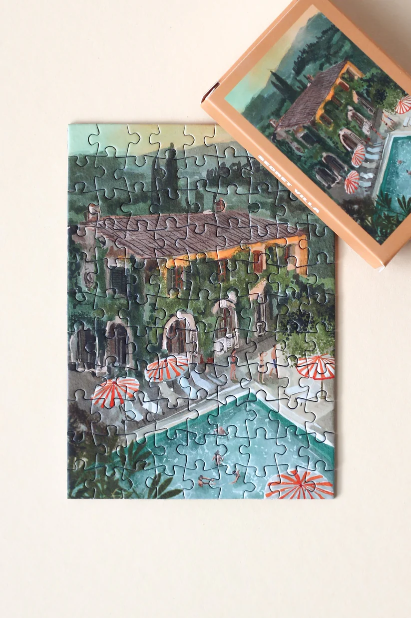 Piecely Secret Villa Mini Puzzle, 99 Pieces - Image 2