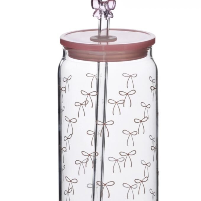 Peter Ribbon Cup with Straw 480ml