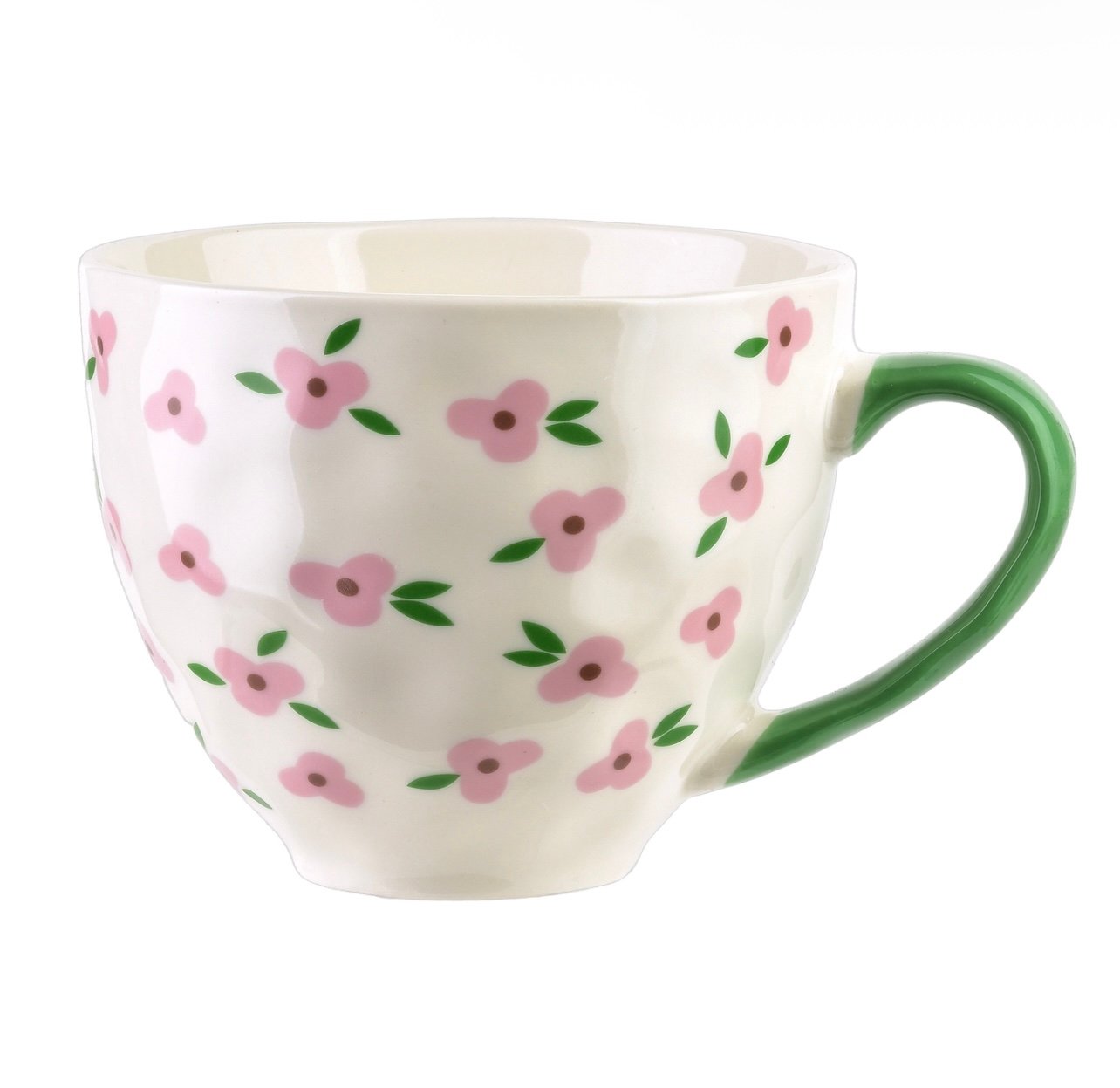 Florella Mug Pink Flowers 11x15x9 cm 400ml