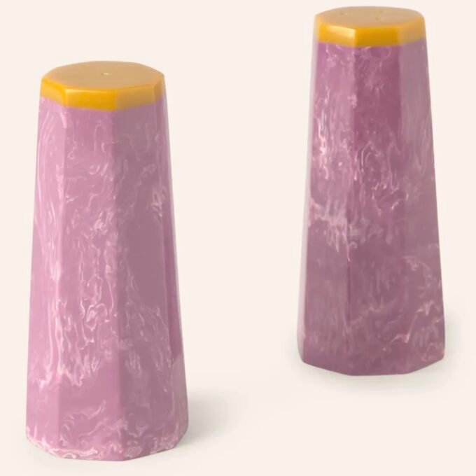 Mango Salt and Pepper Set Lilac