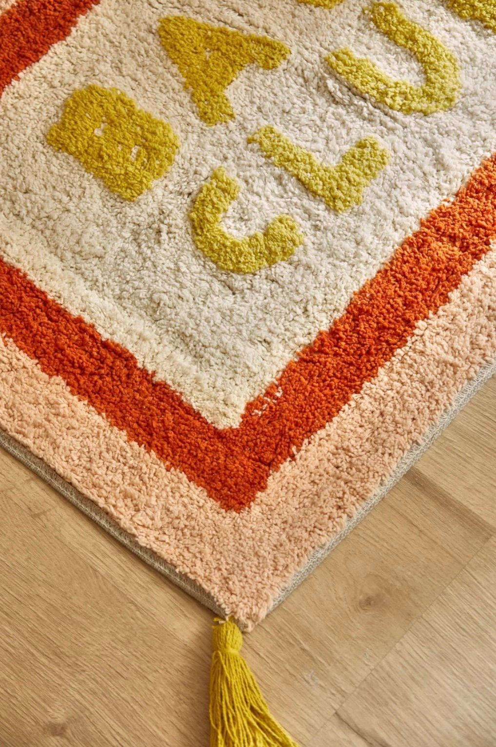 Orange Club Bath Mat - Image 3