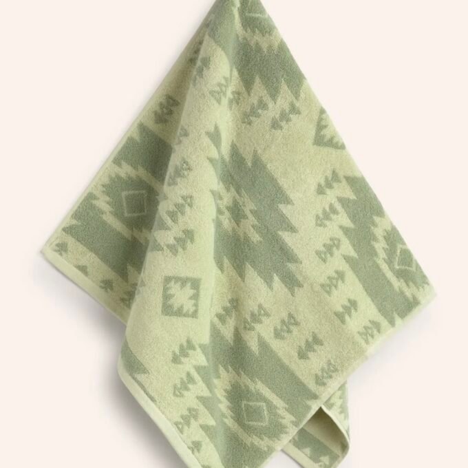 Nepturno jacquard terry cotton hand towel 30 x 50cm set 4