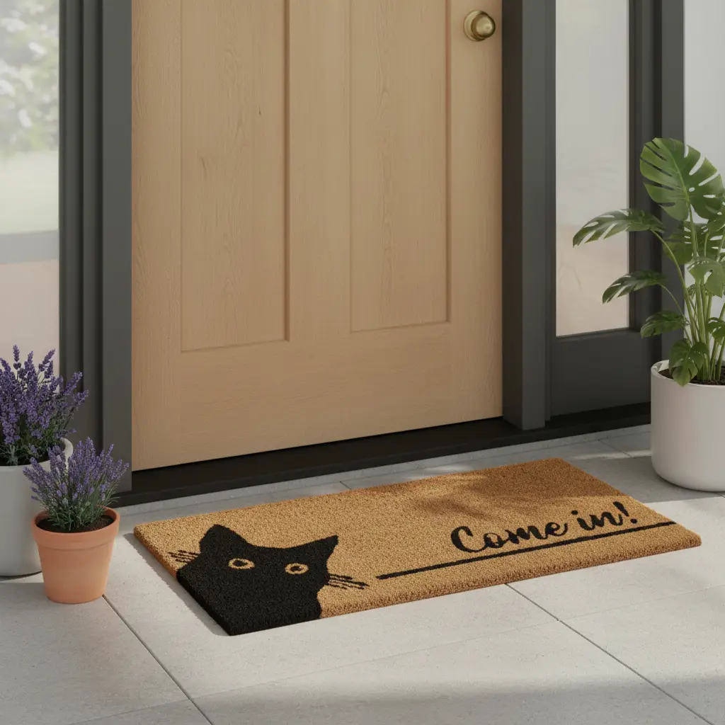 Coco Door Mat - Small Like the Cat - Image 2