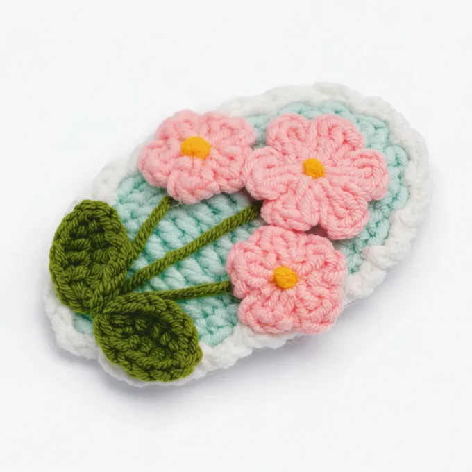 Crochet Hair Barrette