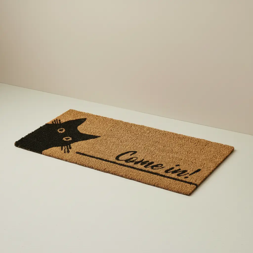 Coco Door Mat - Small Like the Cat