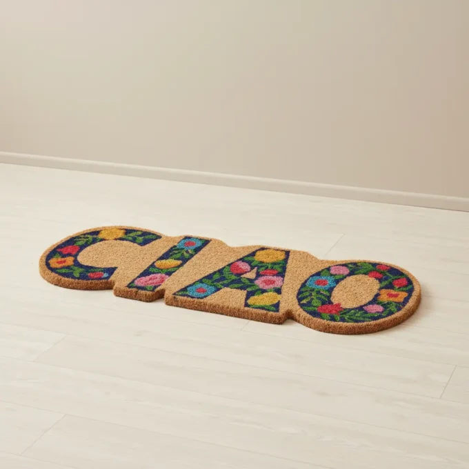 Coco Door Mat - Hello Floral Doormat