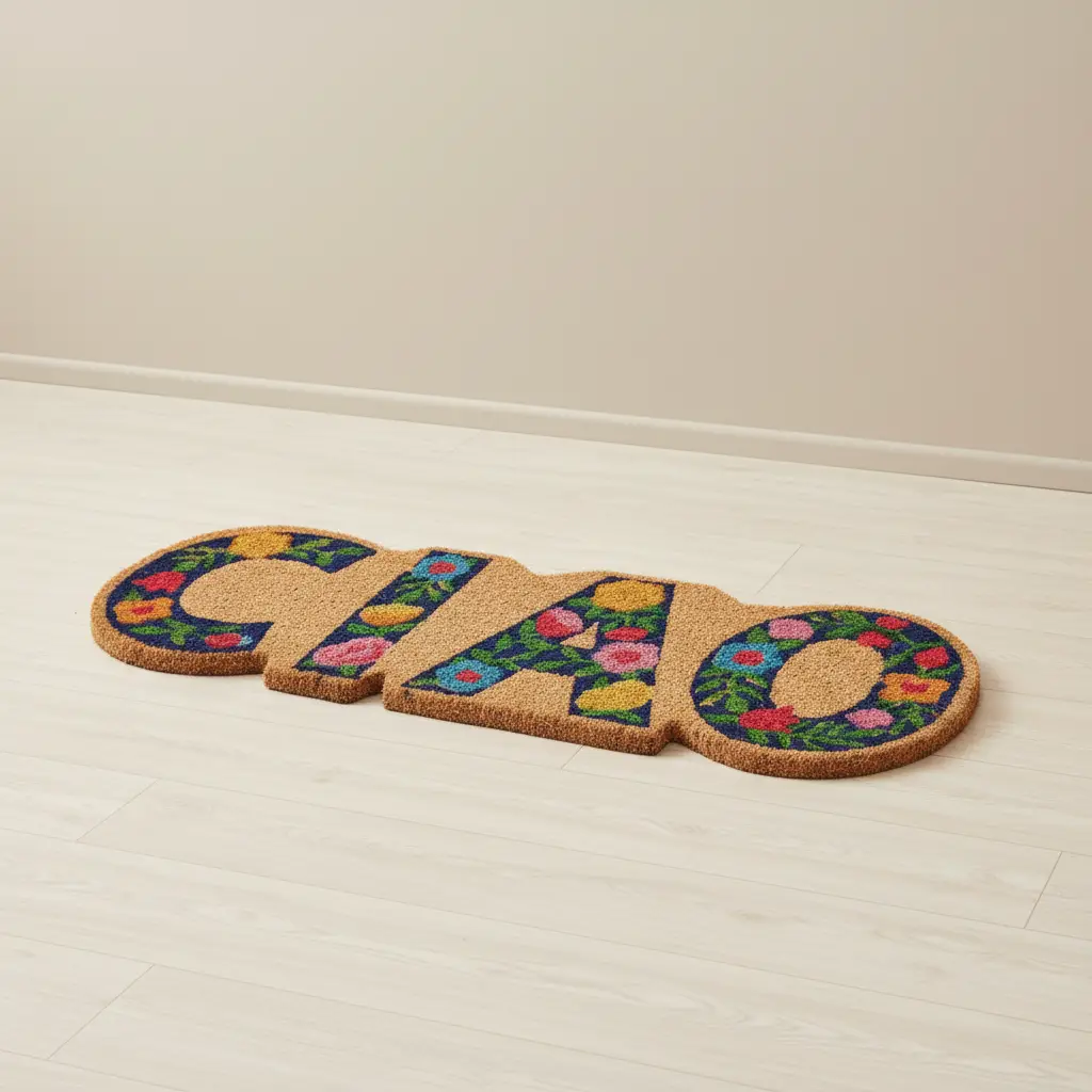 Coco Door Mat - Hello Floral Doormat
