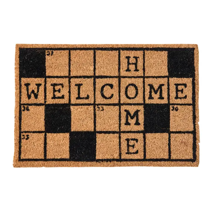 Coco Door Mat - Crossword Doormat