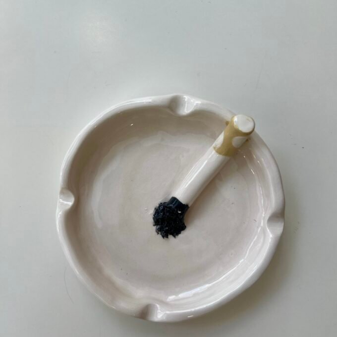 The Last Cigarette Ashtray