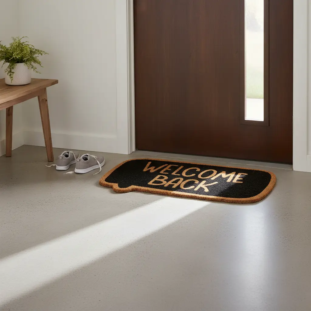 Coco Door Mat - Comic Welcome Back - Image 3
