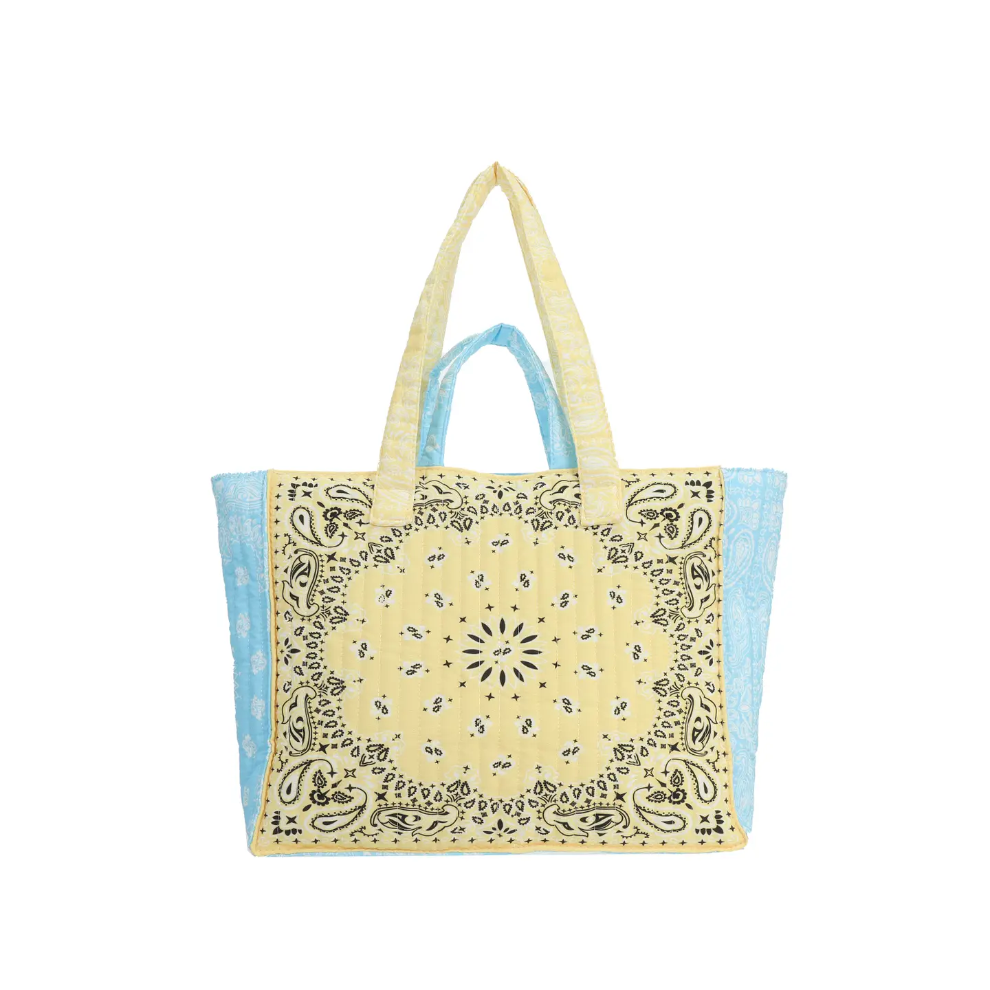 Yellow Bandana Tote Bag