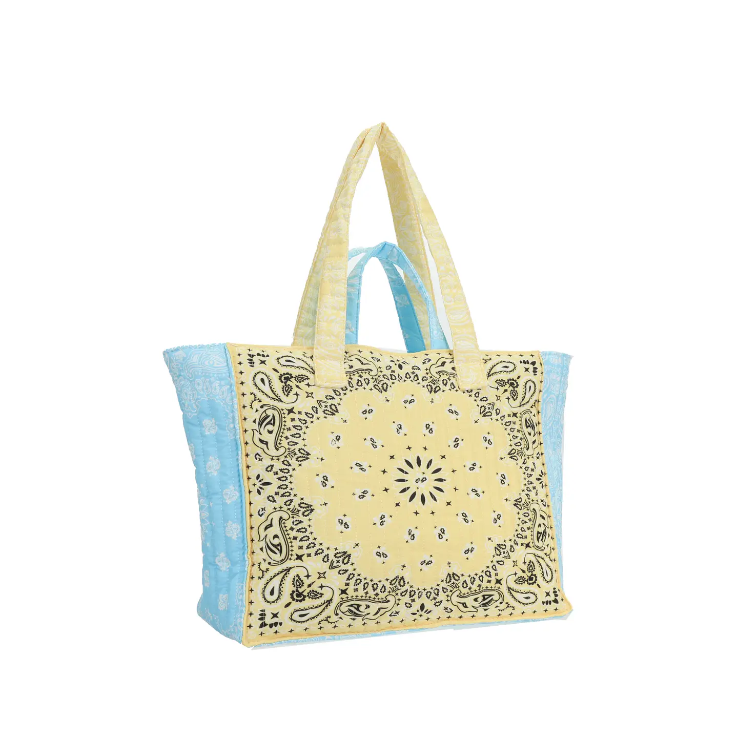 Yellow Bandana Tote Bag - Image 2