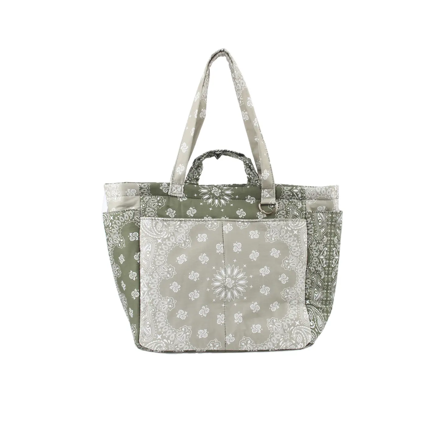 Printed Cotton Tote Bag "Amour - Image 2