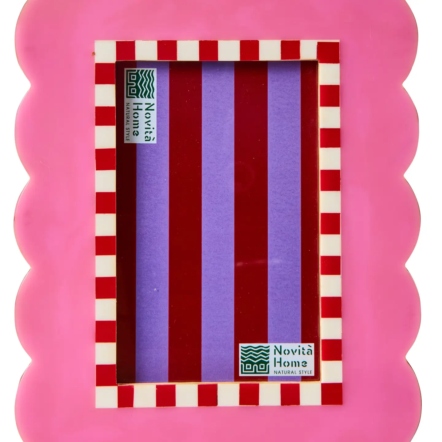 Pink Wave Photo Frame