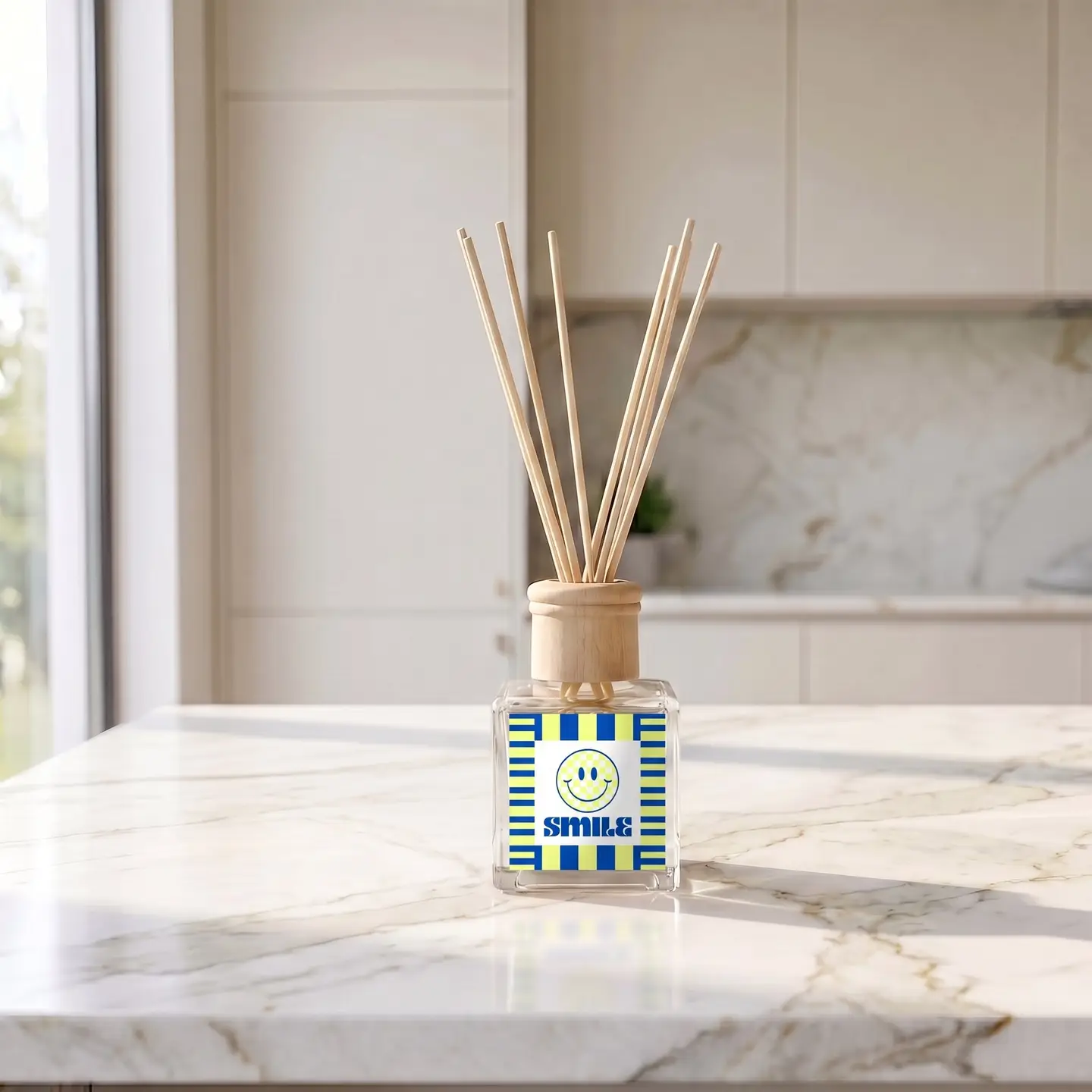Reed Diffuser - Smile - Green Tea - 100 Ml - Image 2
