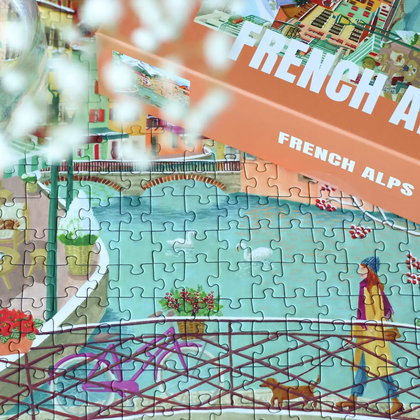 Puzzle French Alps, 500 Pieces - Image 3