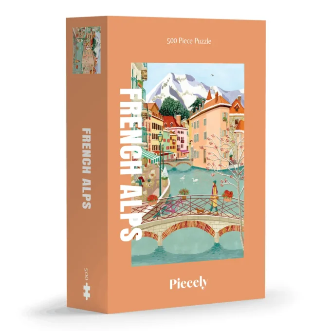 Puzzle French Alps, 500 Pieces