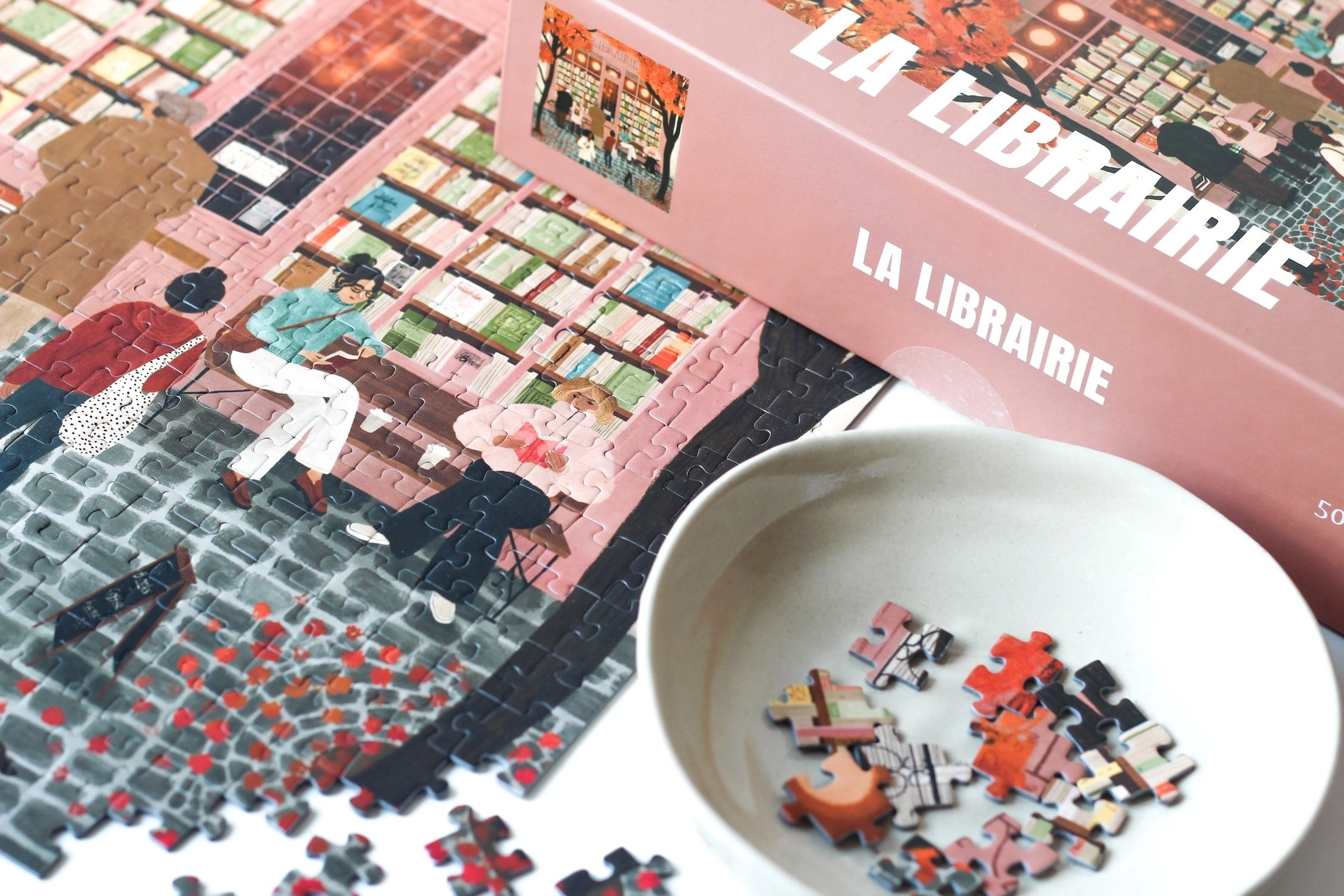 Puzzle the Bookstore, 500 Pieces - Image 2