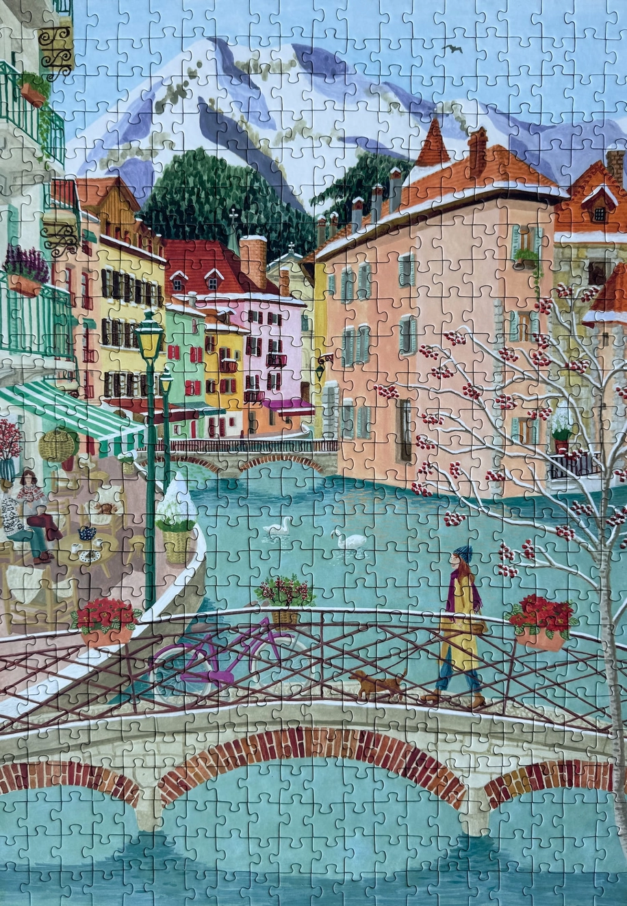 Puzzle French Alps, 500 Pieces - Image 2