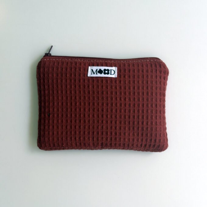 Terracotta Pique Mini Pouch