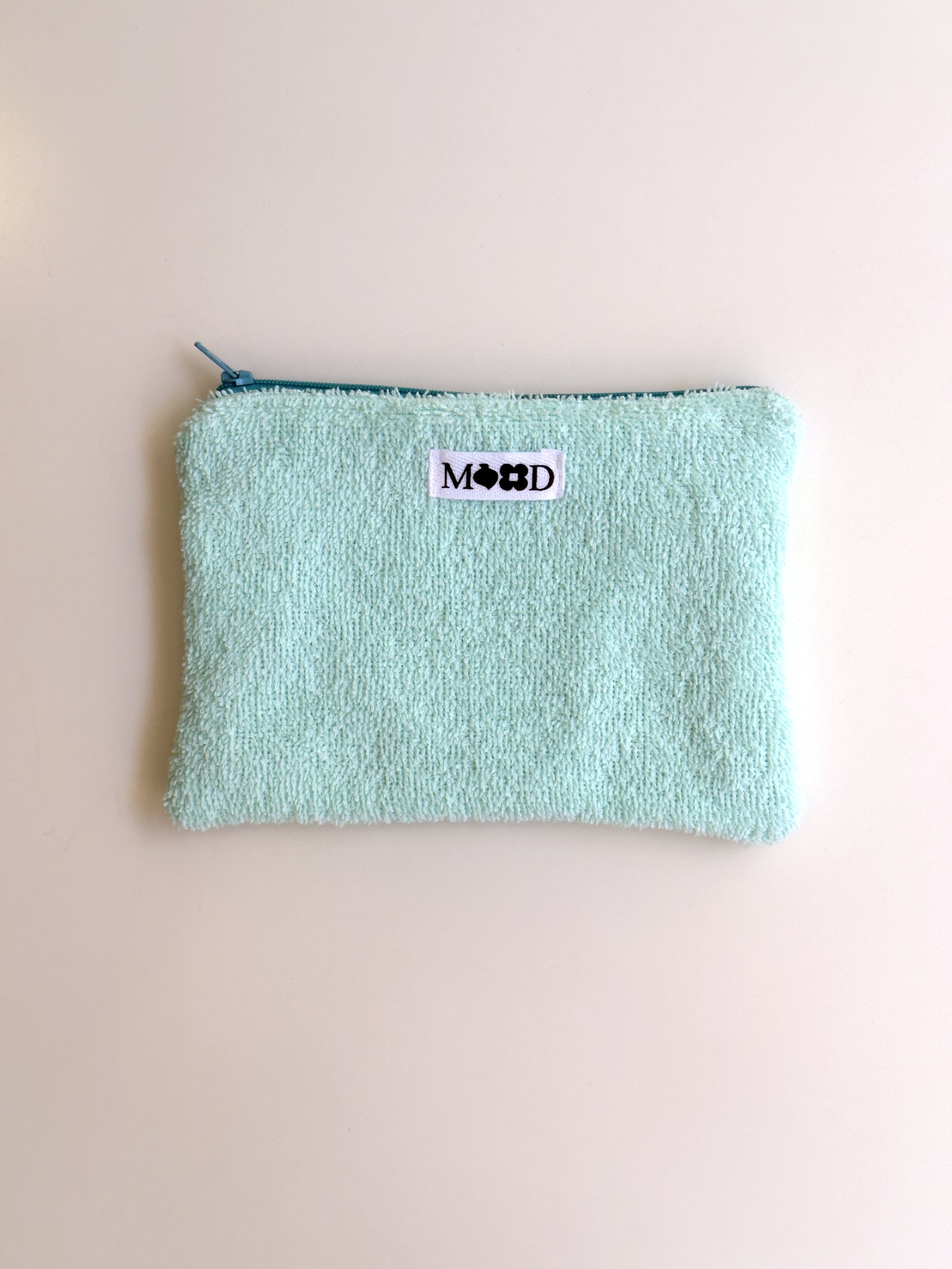 Turquoise Towel Mini Pouch