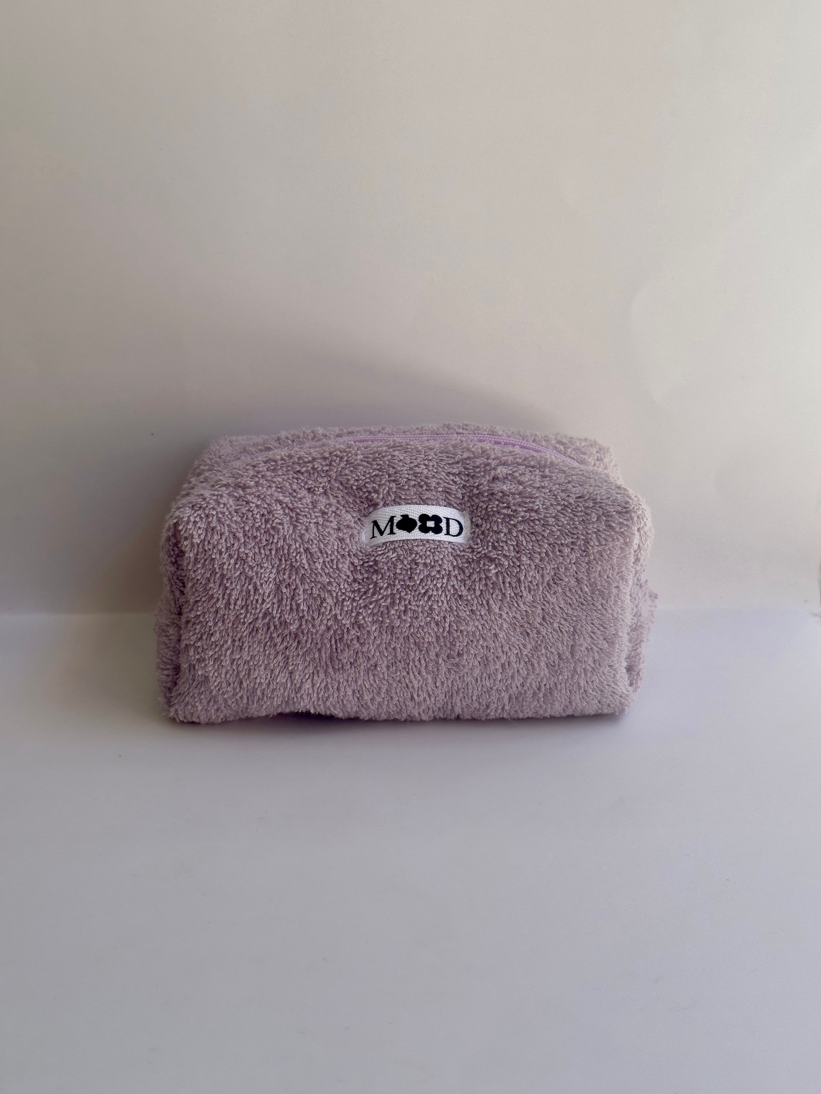 Lilac Towel Mini Makeup Bag
