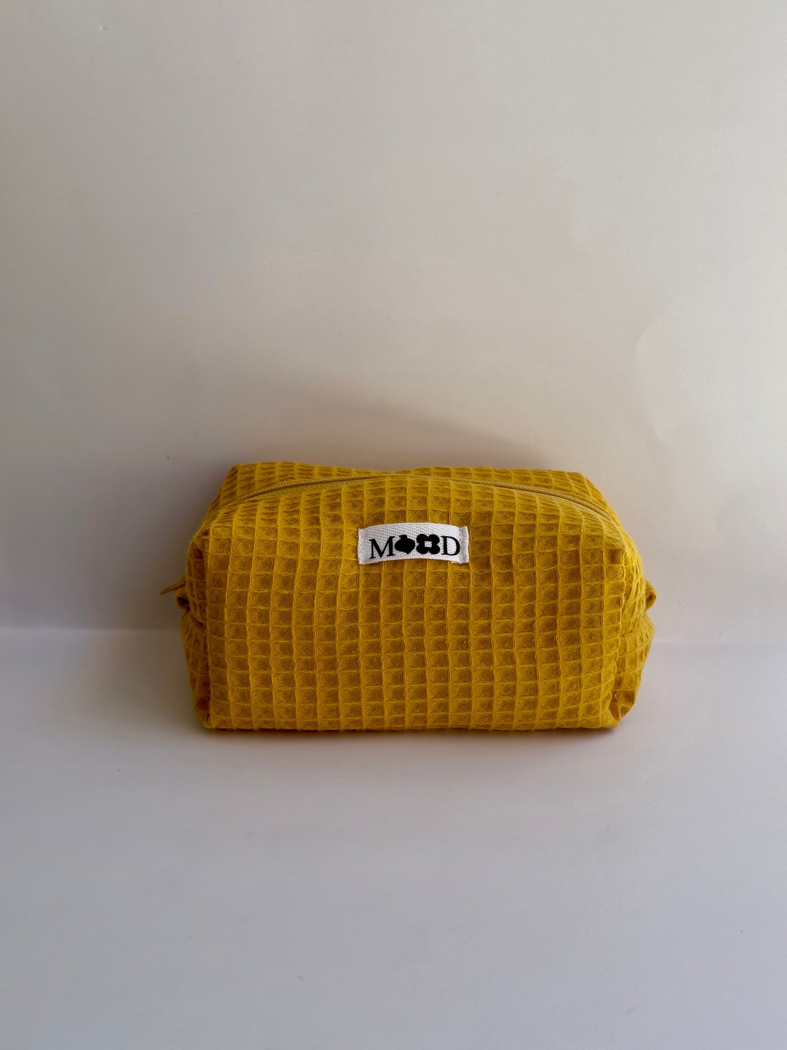 Ochre Pique Mini Makeup Bag