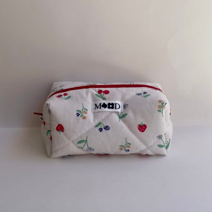 Spring Picnic Mini Makeup Bag