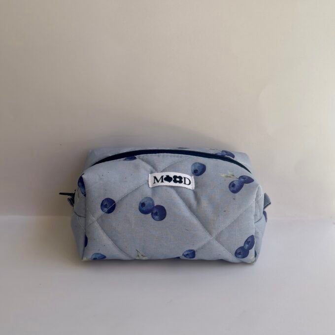 Blueberry Bloom Mini Makeup Bag