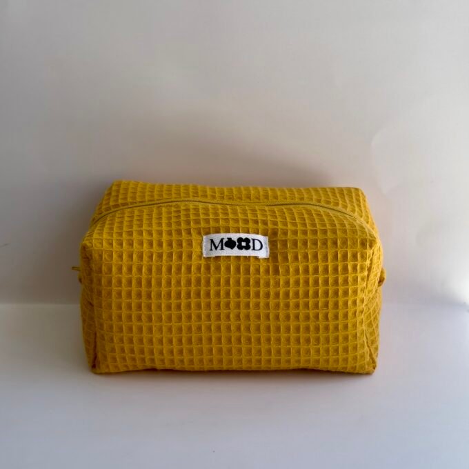 Ochre Pique Classic Makeup Bag