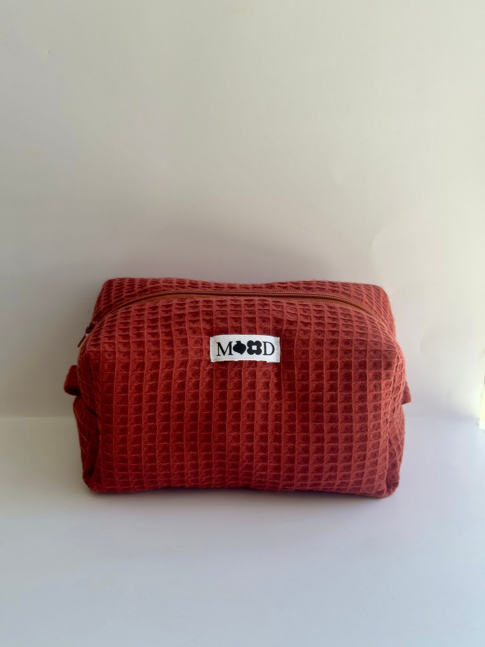 Terracotta Pique Classic Makeup Bag
