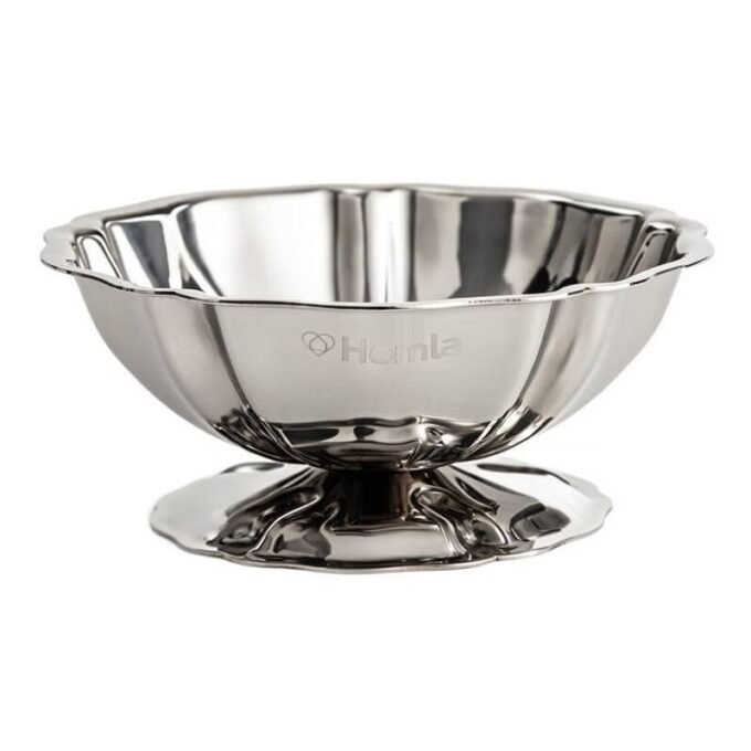 Ice Cream Cup | Ontario | Low-Sided Stainless Steel | 200 Ml