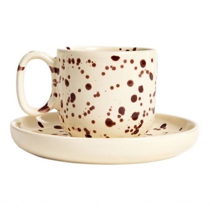 Cup and Saucer | Kenki | Polka Dot | 0.15 L
