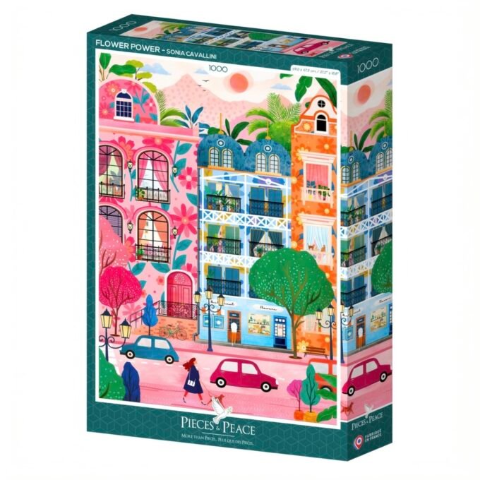 1000 Piece Puzzle - the Power of Flowers