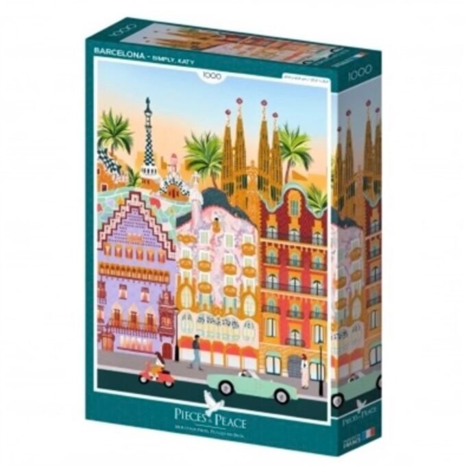 1000 Piece Puzzle - Barcelona