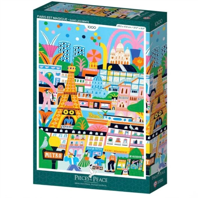 1000 Piece Puzzle - Paris Is Magical