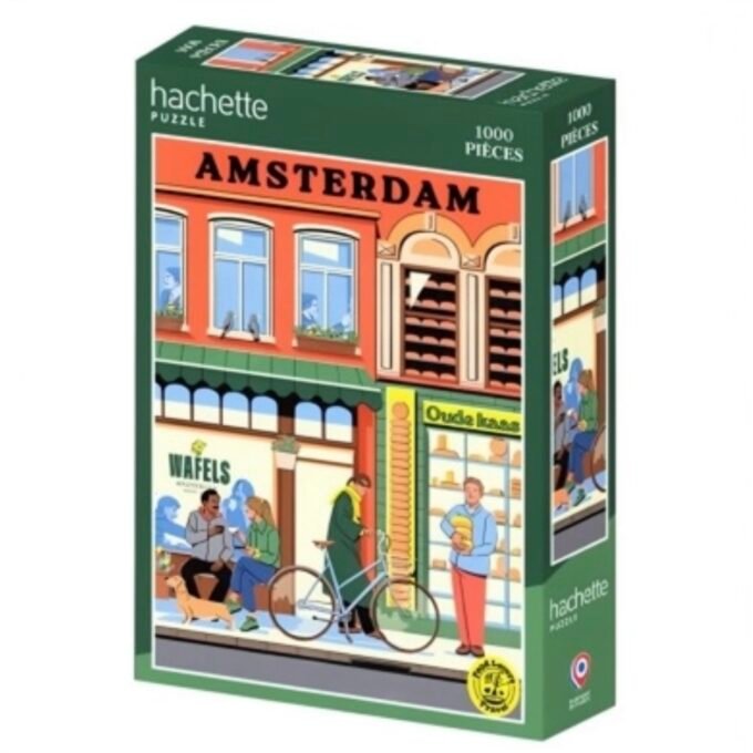 1000 Piece Puzzle Hachette - Amsterdam