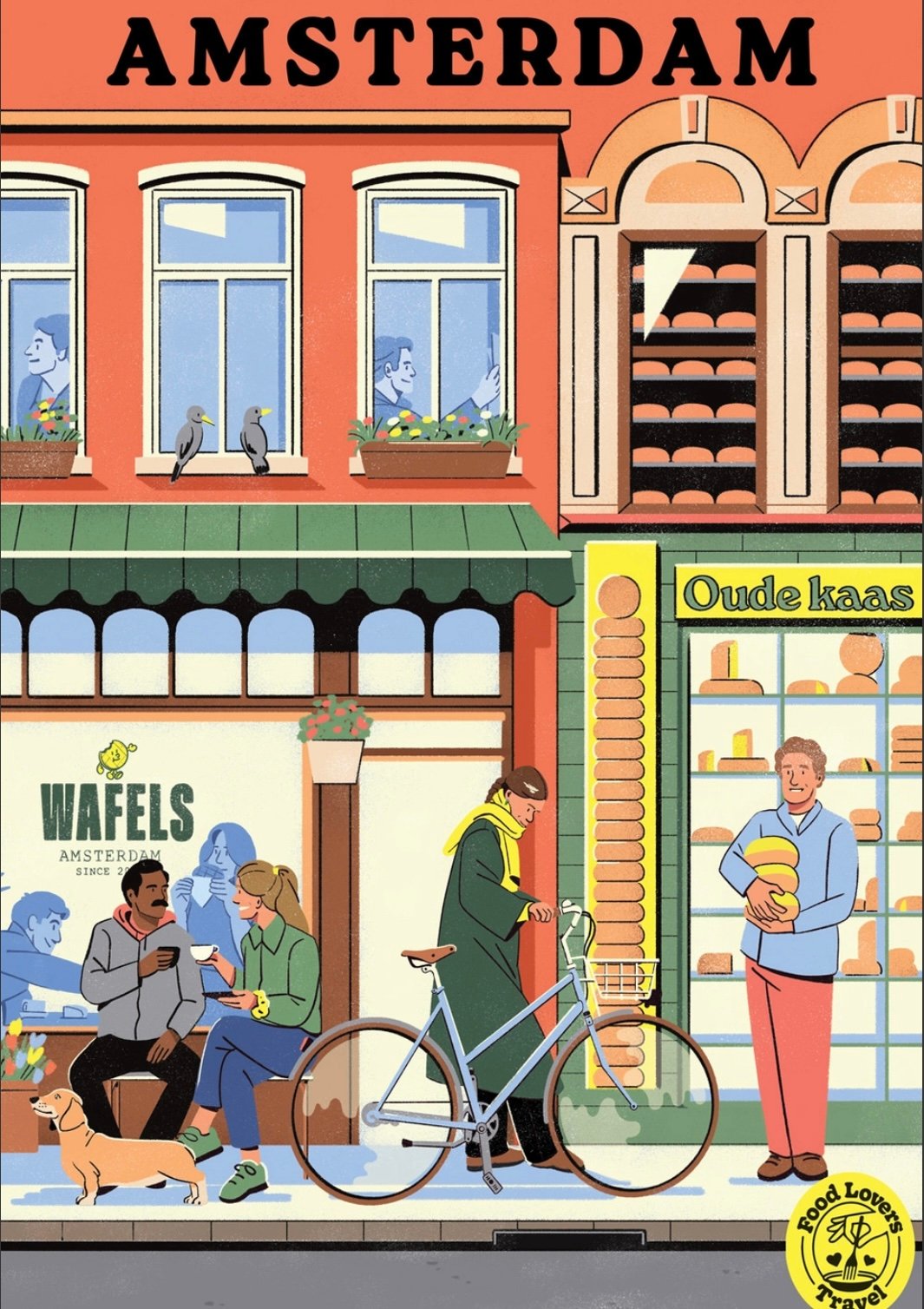 1000 Piece Puzzle Hachette - Amsterdam - Image 2